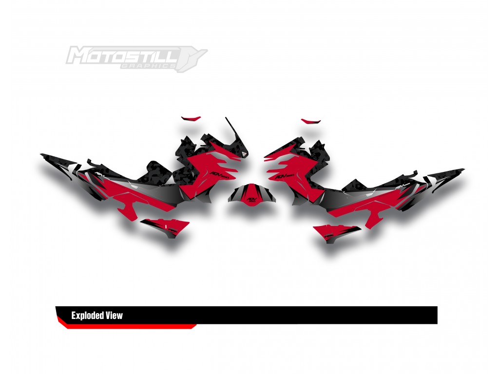 HONDA ADV 350 GRPHIC KIT