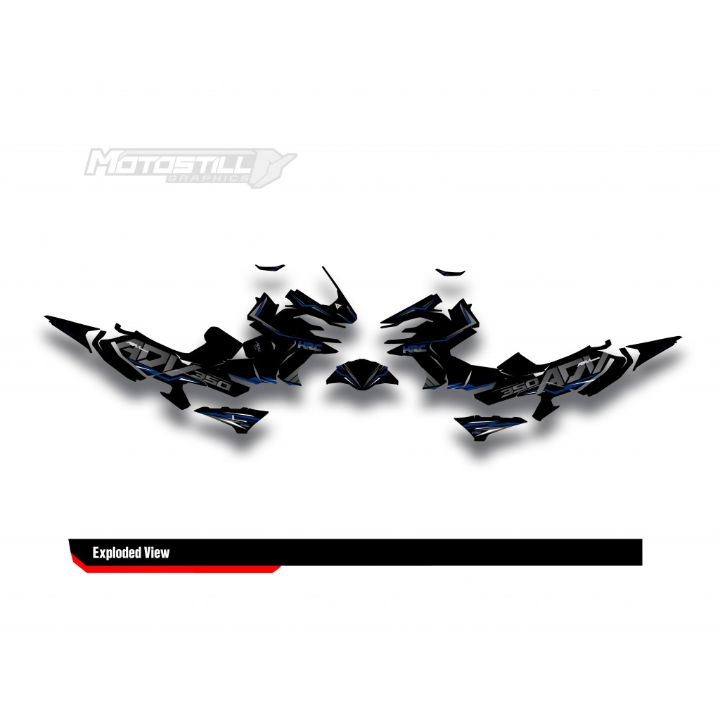 HONDA ADV 350 GRPHIC KIT