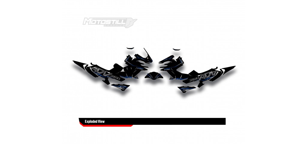 HONDA ADV 350 GRPHIC KIT