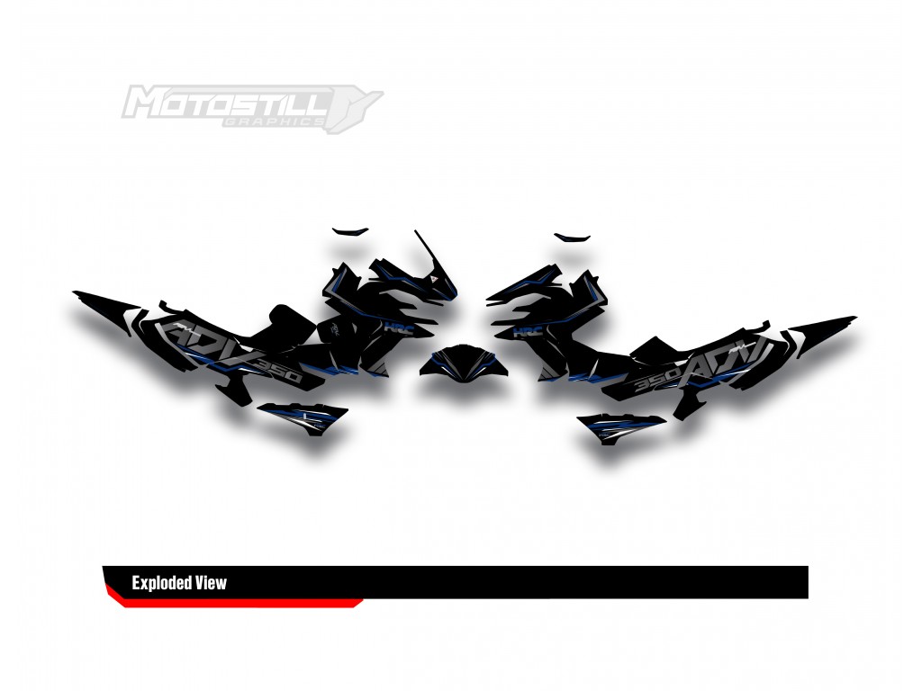 HONDA ADV 350 GRPHIC KIT