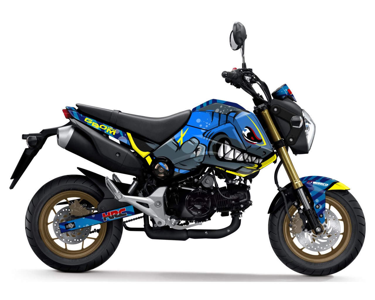 HONDA GROM MSX125 2013-2015 GRAPHIC SET / DECAL KIT