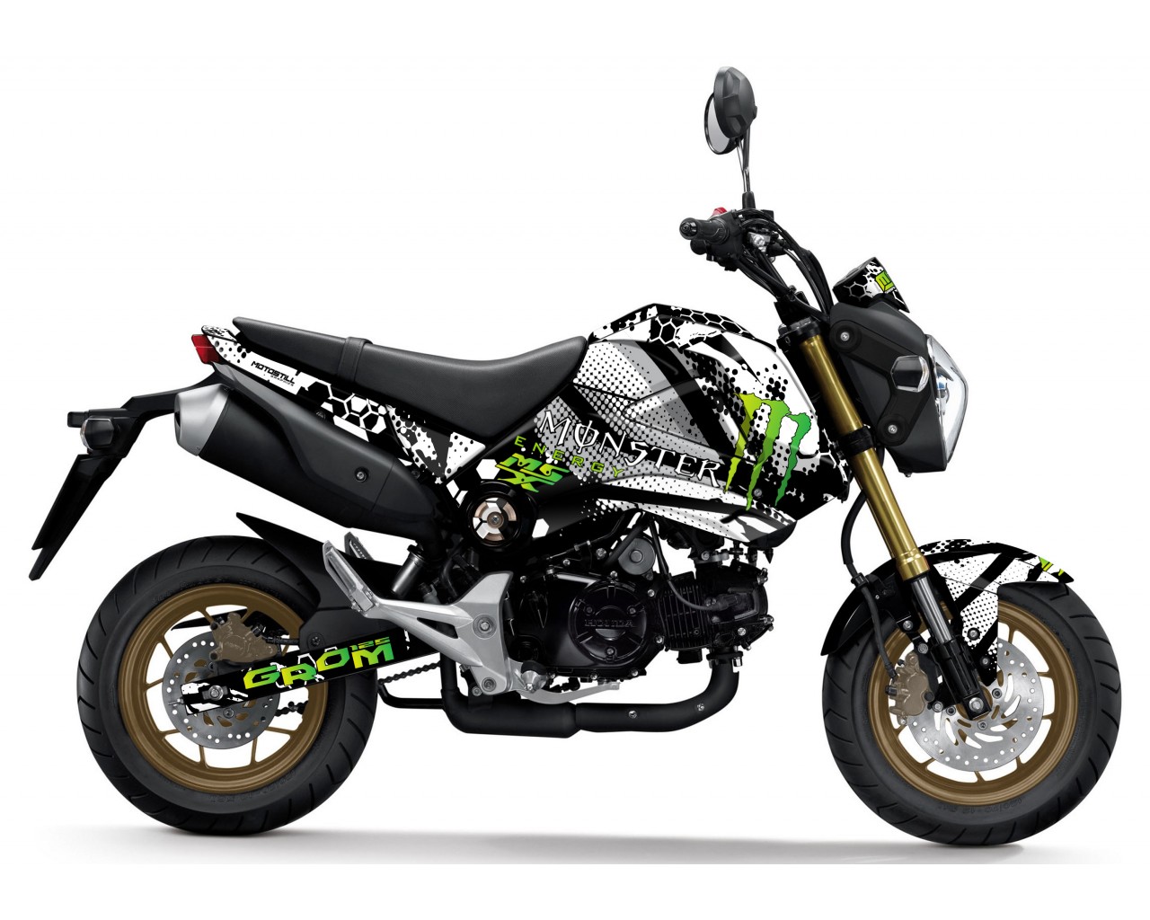 HONDA GROM MSX125 2013-2015 GRAPHIC SET / DECAL KIT