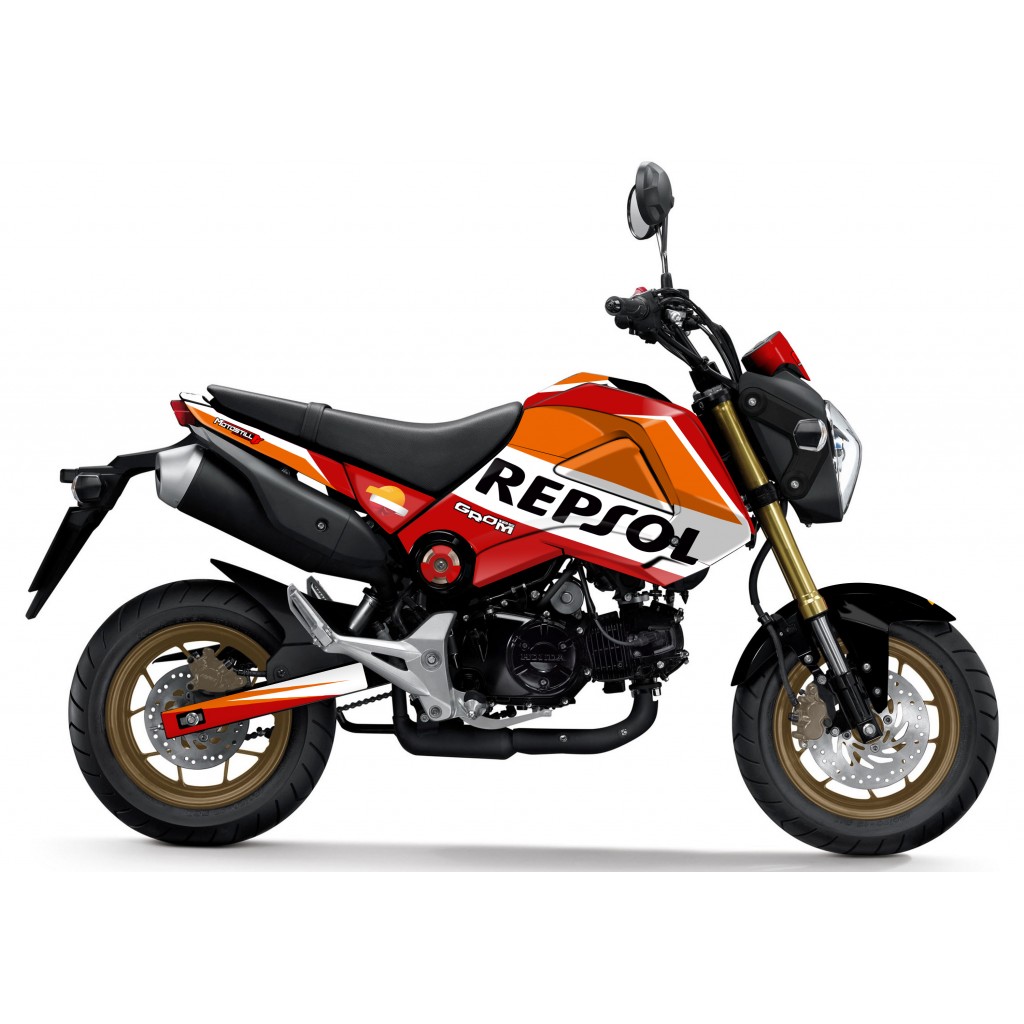 HONDA GROM MSX125 2013-2015 GRAPHIC SET / DECAL KIT