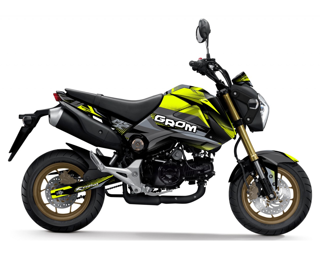 HONDA GROM MSX125 2013-2015 GRAPHIC SET / DECAL KIT