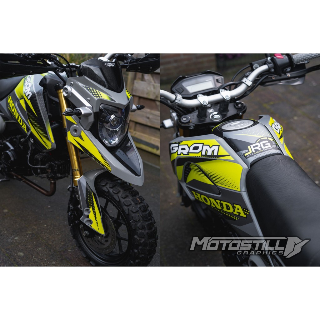 HONDA GROM MSX125 2017-2020 GRAPHIC SET / DECAL KIT