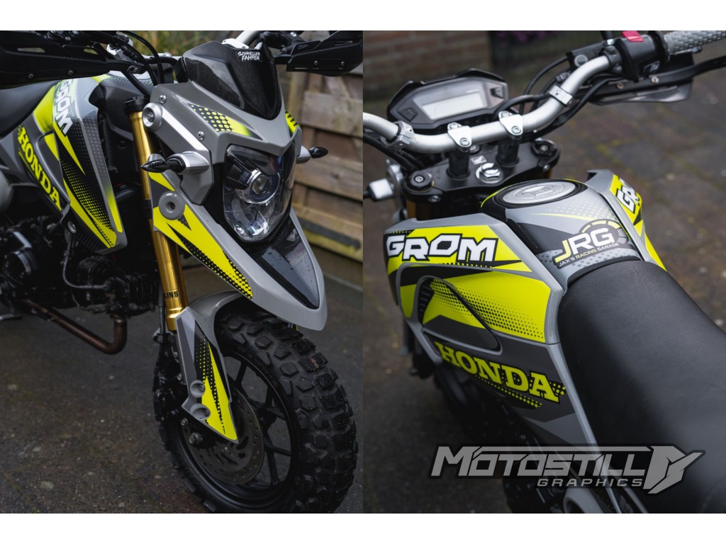 HONDA GROM MSX125 2021-2023 GRAPHIC SET / DECAL KIT