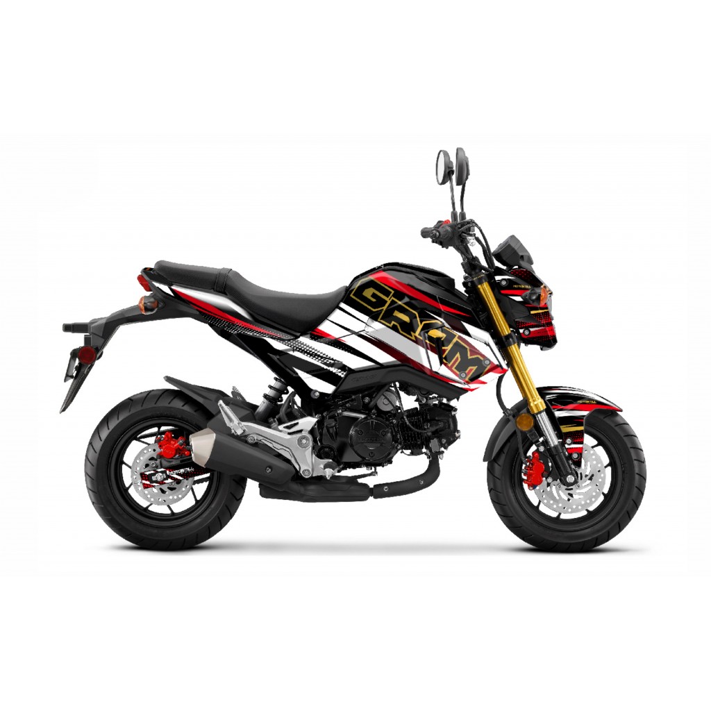 HONDA GROM MSX125 2017-2020 GRAPHIC SET / DECAL KIT