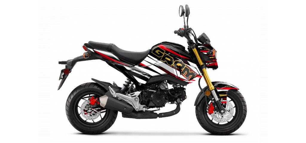 HONDA GROM MSX125 2017-2020 GRAPHIC SET / DECAL KIT