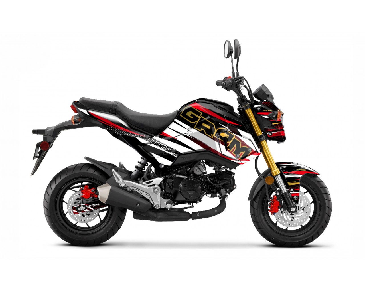 HONDA GROM MSX125 2017-2020 GRAPHIC SET / DECAL KIT