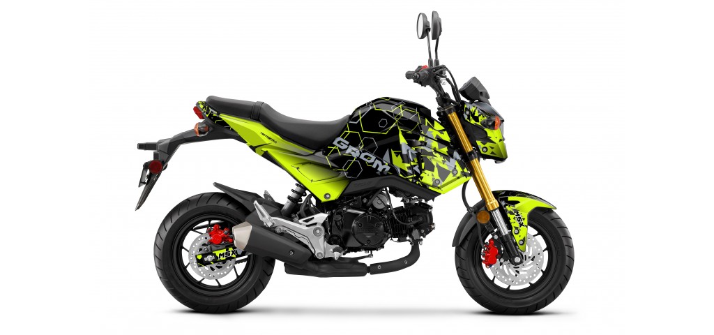 HONDA GROM MSX125 2017-2020 GRAPHIC SET / DECAL KIT