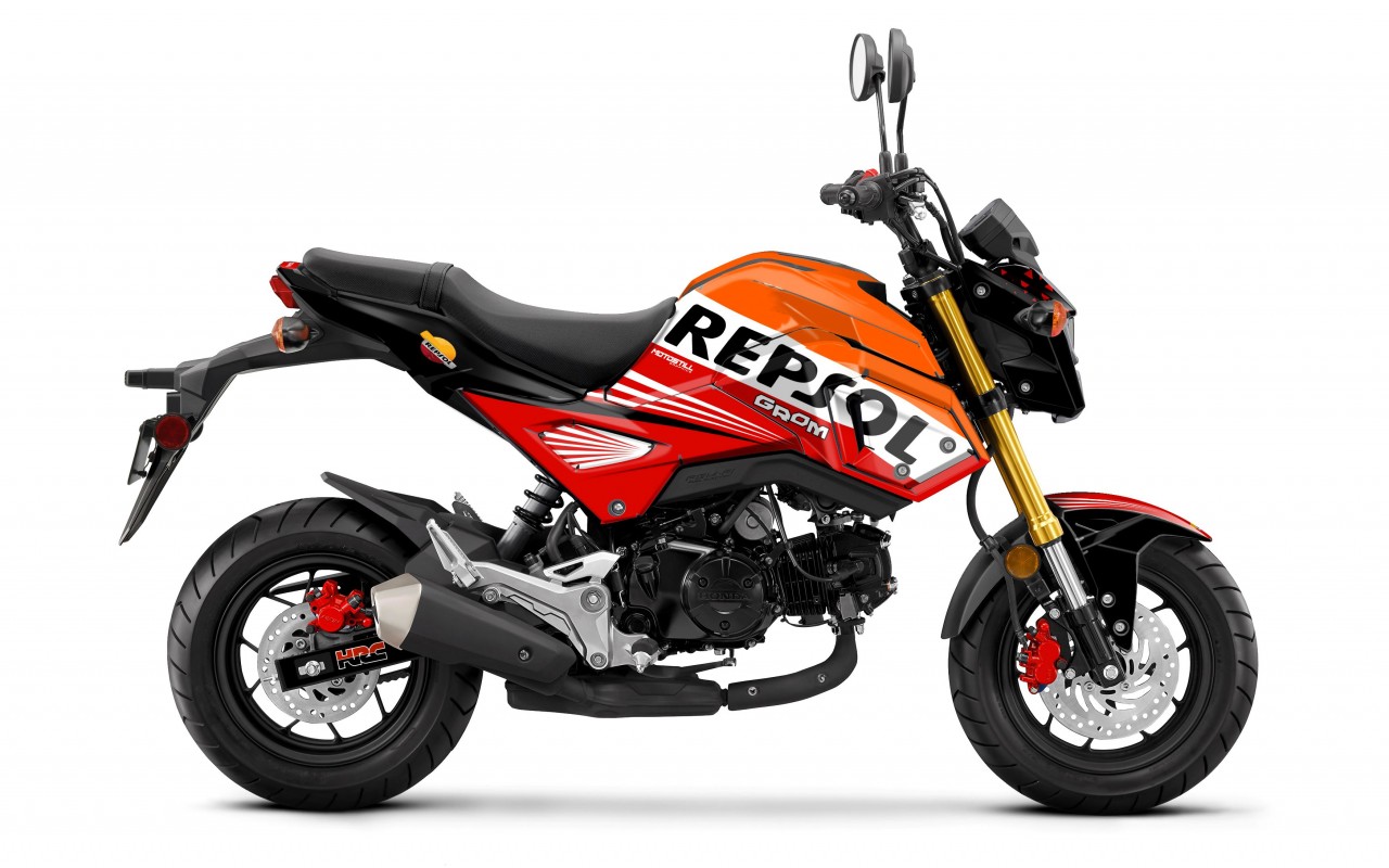 HONDA GROM MSX125 2017-2020 GRAPHIC STICKER SET DECAL KIT
