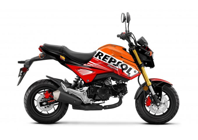 HONDA GROM MSX125 2017-2020 GRAPHIC STICKER SET DECAL KIT