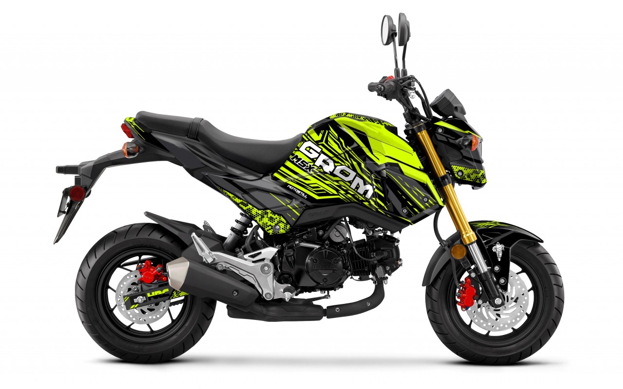 HONDA GROM MSX125 2017-2020 GRAPHIC STICKER SET DECAL KIT