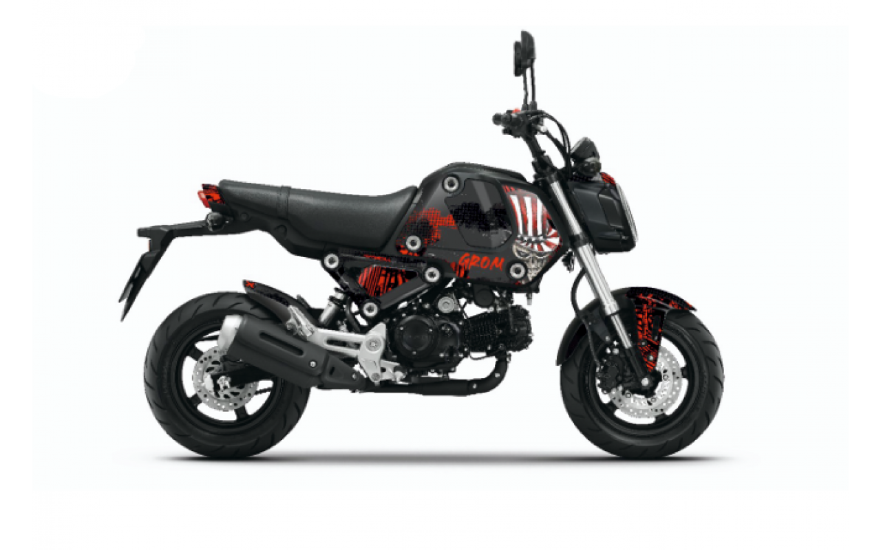 HONDA GROM MSX125 2021-2023 GRAPHIC STICKER SET DECAL KIT