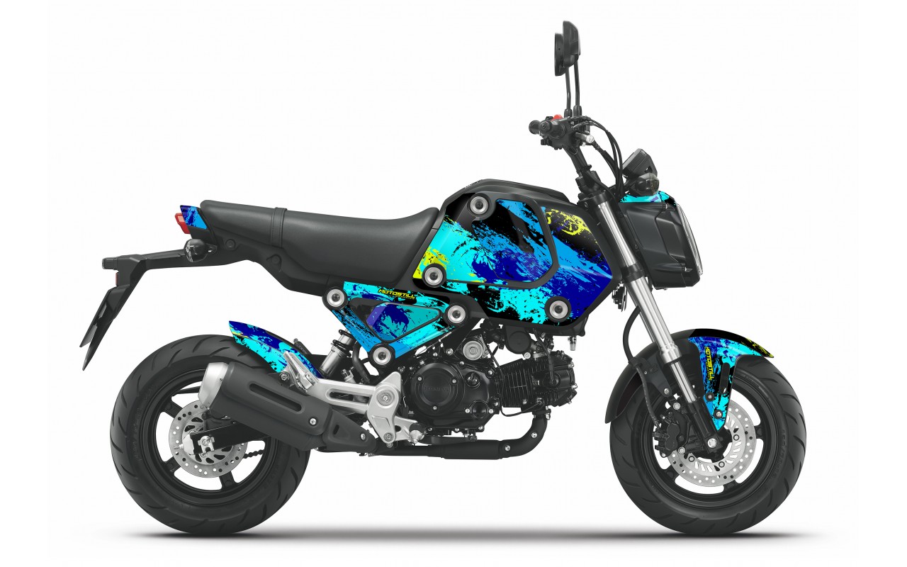 HONDA GROM MSX125 2021-2023 GRAPHIC STICKER SET DECAL KIT