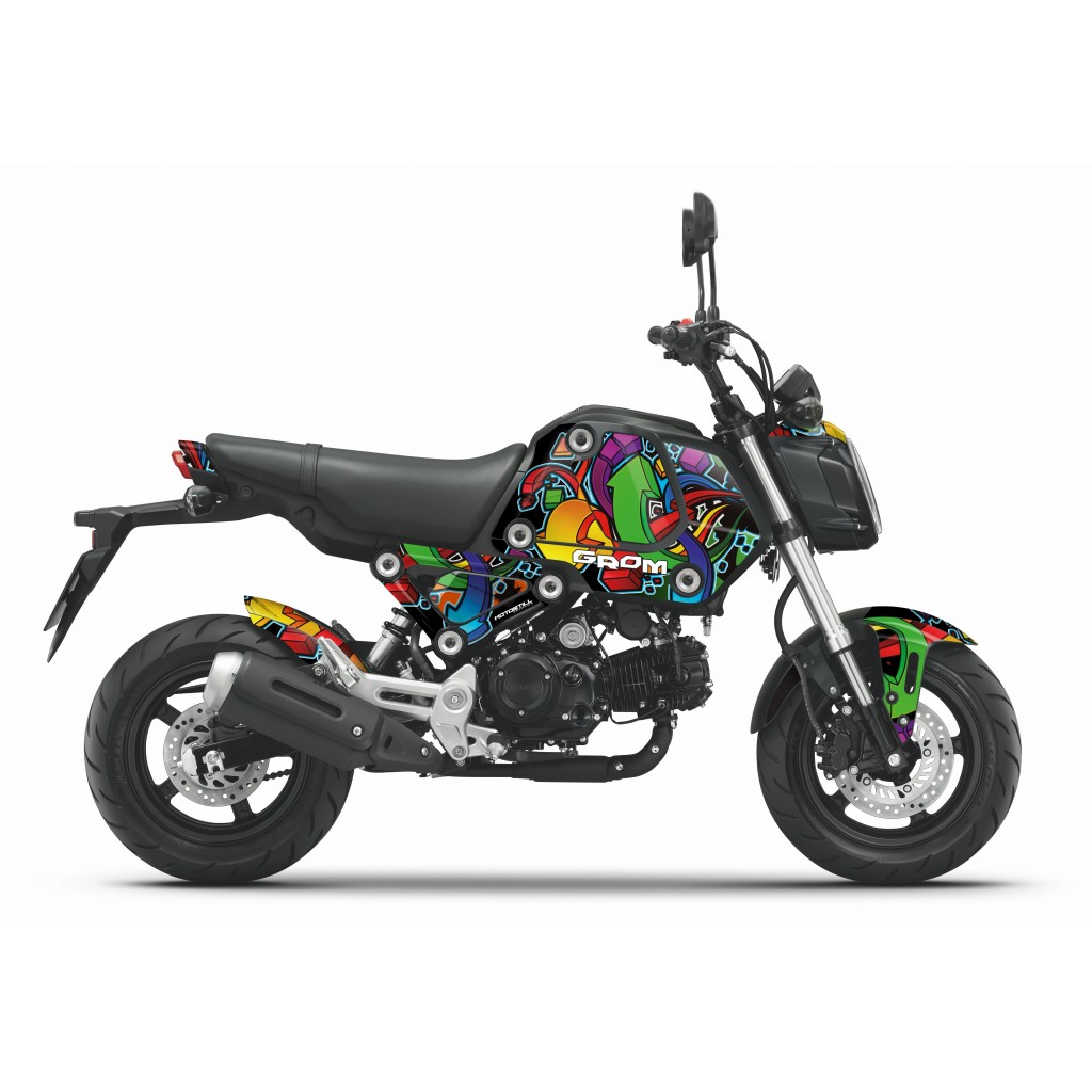 HONDA GROM MSX125 2021-2023 GRAPHIC SET / DECAL KIT