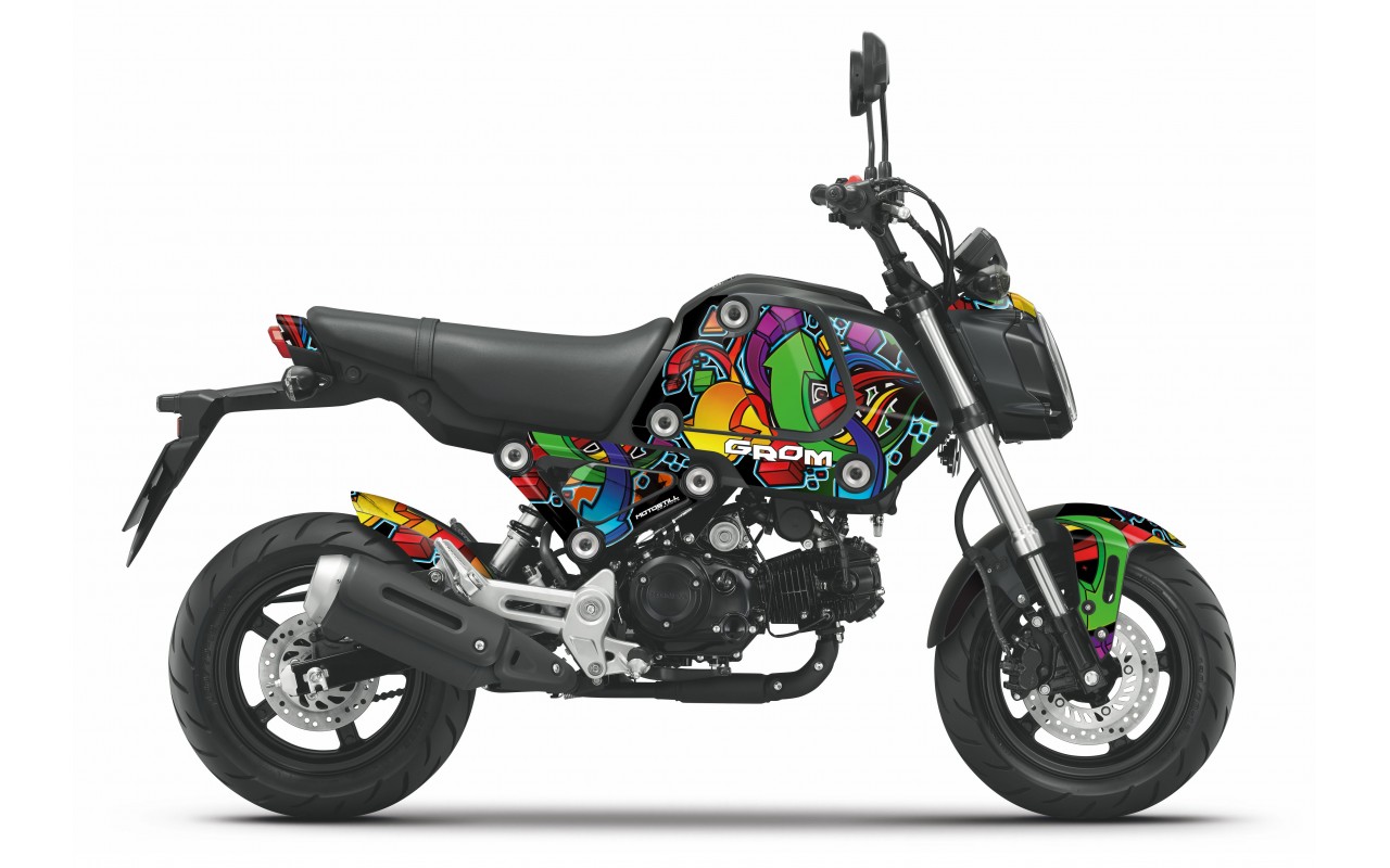 HONDA GROM MSX125 2021-2023 GRAPHIC SET / DECAL KIT