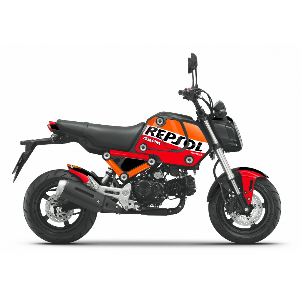 HONDA GROM MSX125 2021-2023 GRAPHIC SET / DECAL KIT