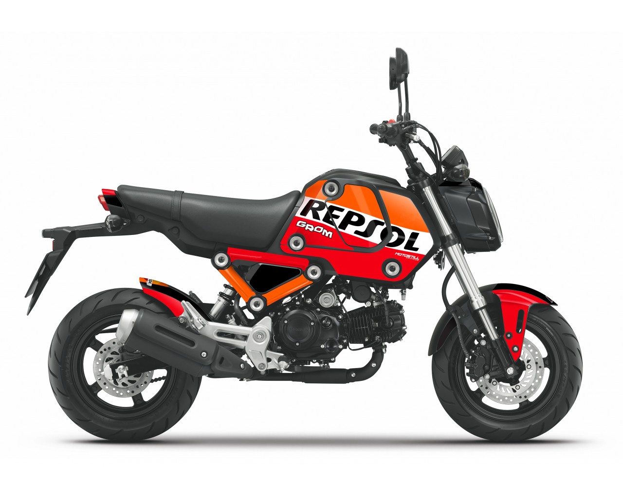 HONDA GROM MSX125 2021-2023 GRAPHIC SET / DECAL KIT