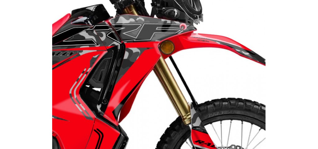 HONDA CRF 250-300 RALLY GRAPHIC SET - DECAL KIT