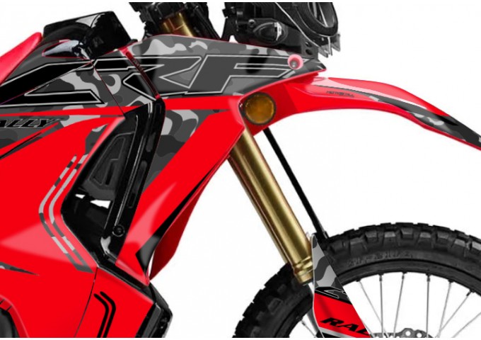 HONDA CRF 250-300 RALLY GRAPHIC SET - DECAL KIT