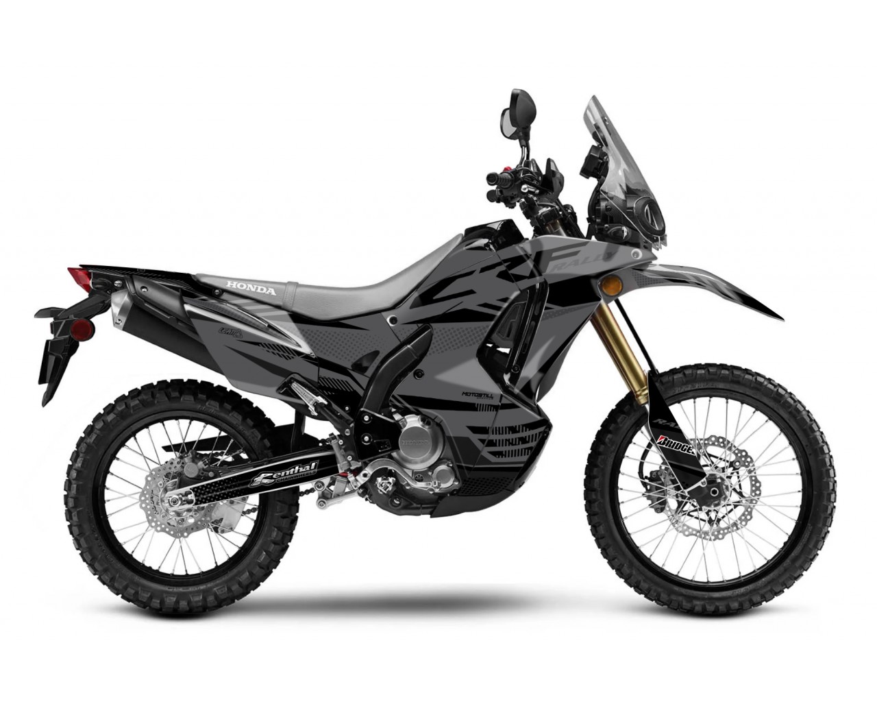 HONDA CRF 250-300 RALLY GRAPHIC SET - DECAL KIT