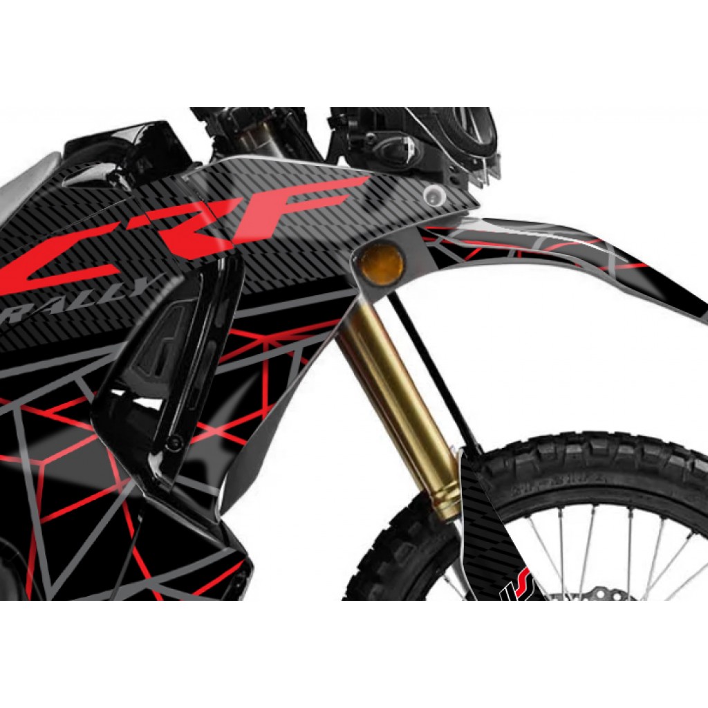 HONDA CRF 250-300 RALLY GRAPHIC SET - DECAL KIT