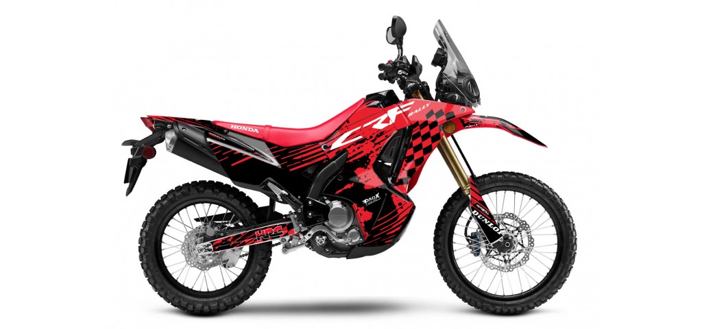 HONDA CRF 250-300 RALLY GRAPHIC SET - DECAL KIT