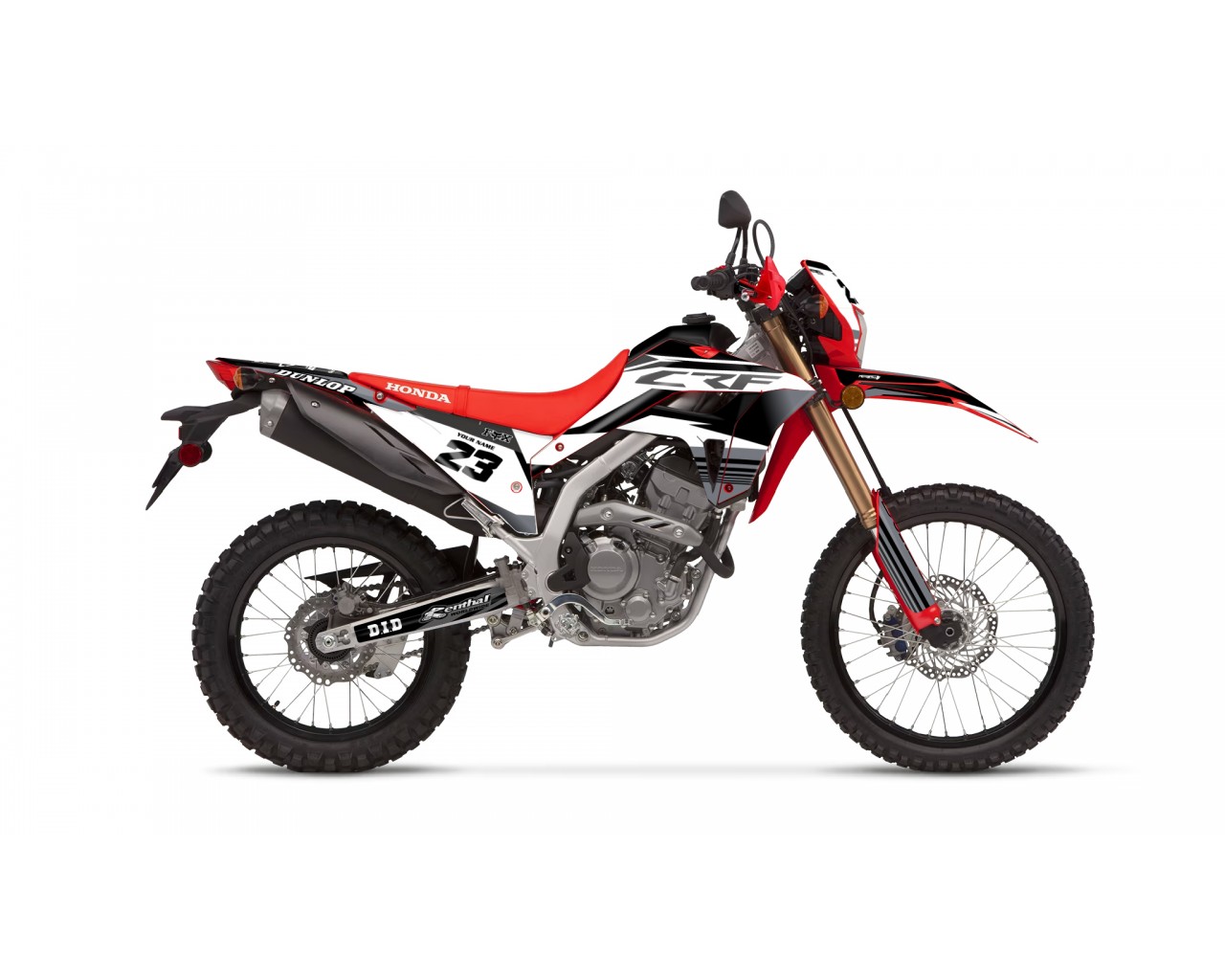 HONDA CRF 250L - 300L GRAPHIC SET DECAL KIT