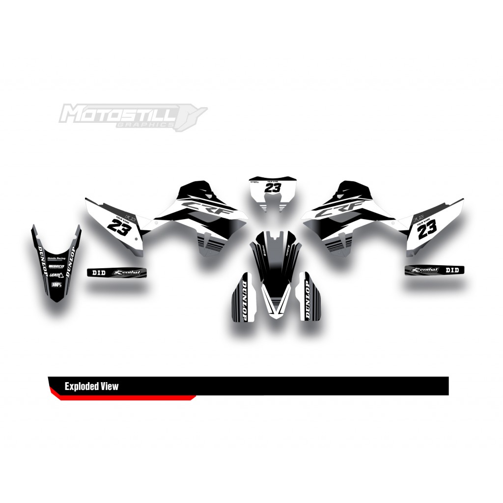 HONDA CRF 250L - 300L GRAPHIC SET DECAL KIT