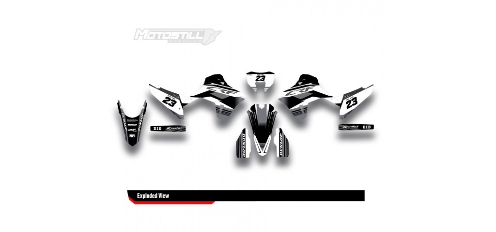 HONDA CRF 250L - 300L GRAPHIC SET DECAL KIT