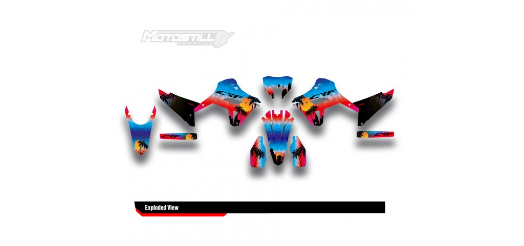 HONDA CRF 250L - 300L GRAPHIC SET DECAL KIT