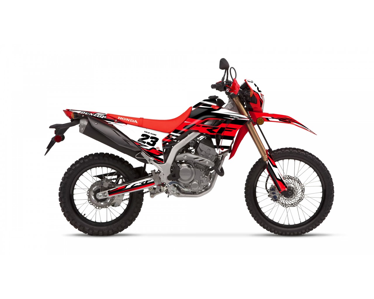 HONDA CRF 250L - 300L GRAPHIC SET DECAL KIT