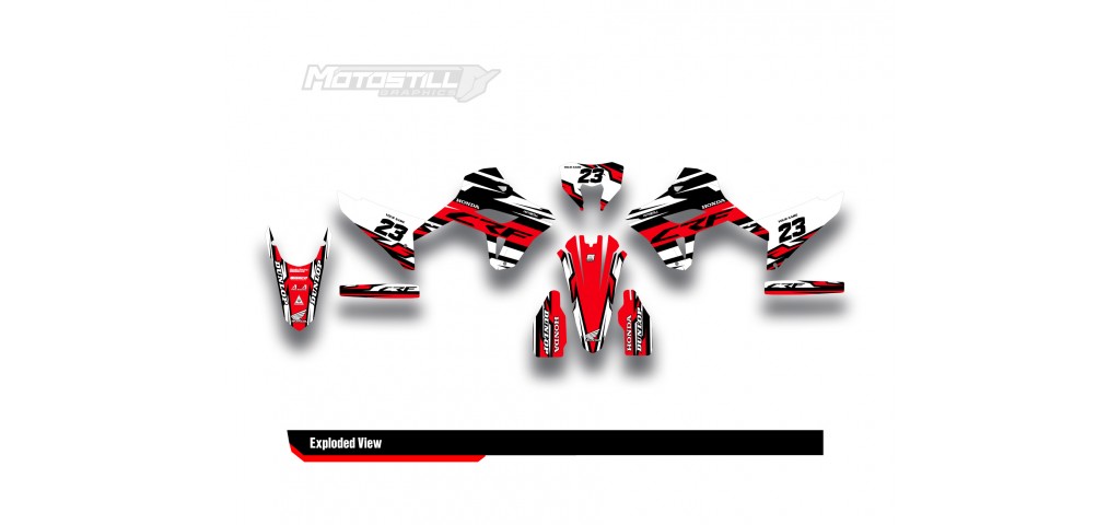 HONDA CRF 250L - 300L GRAPHIC SET DECAL KIT