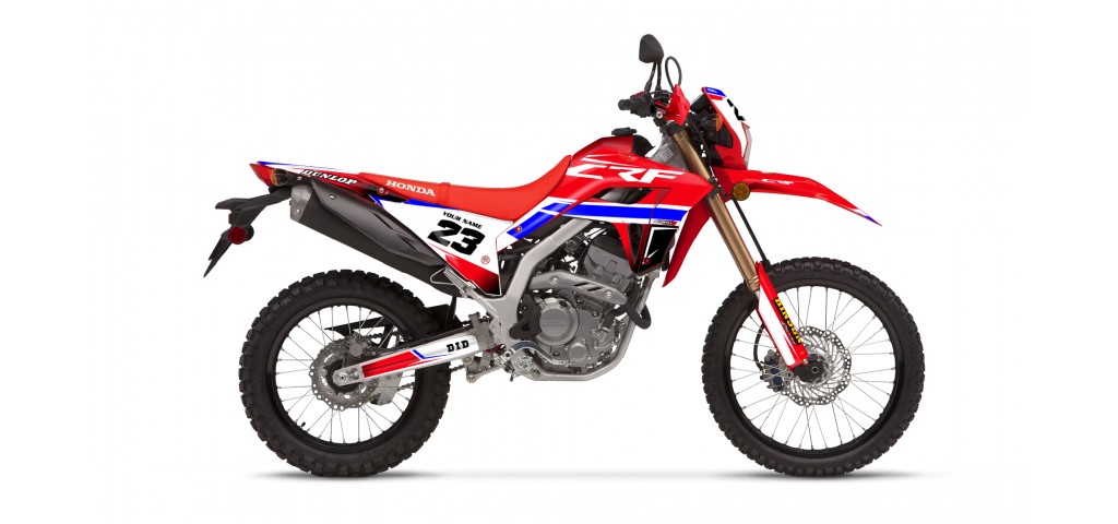 HONDA CRF 250L - 300L GRAPHIC SET DECAL KIT