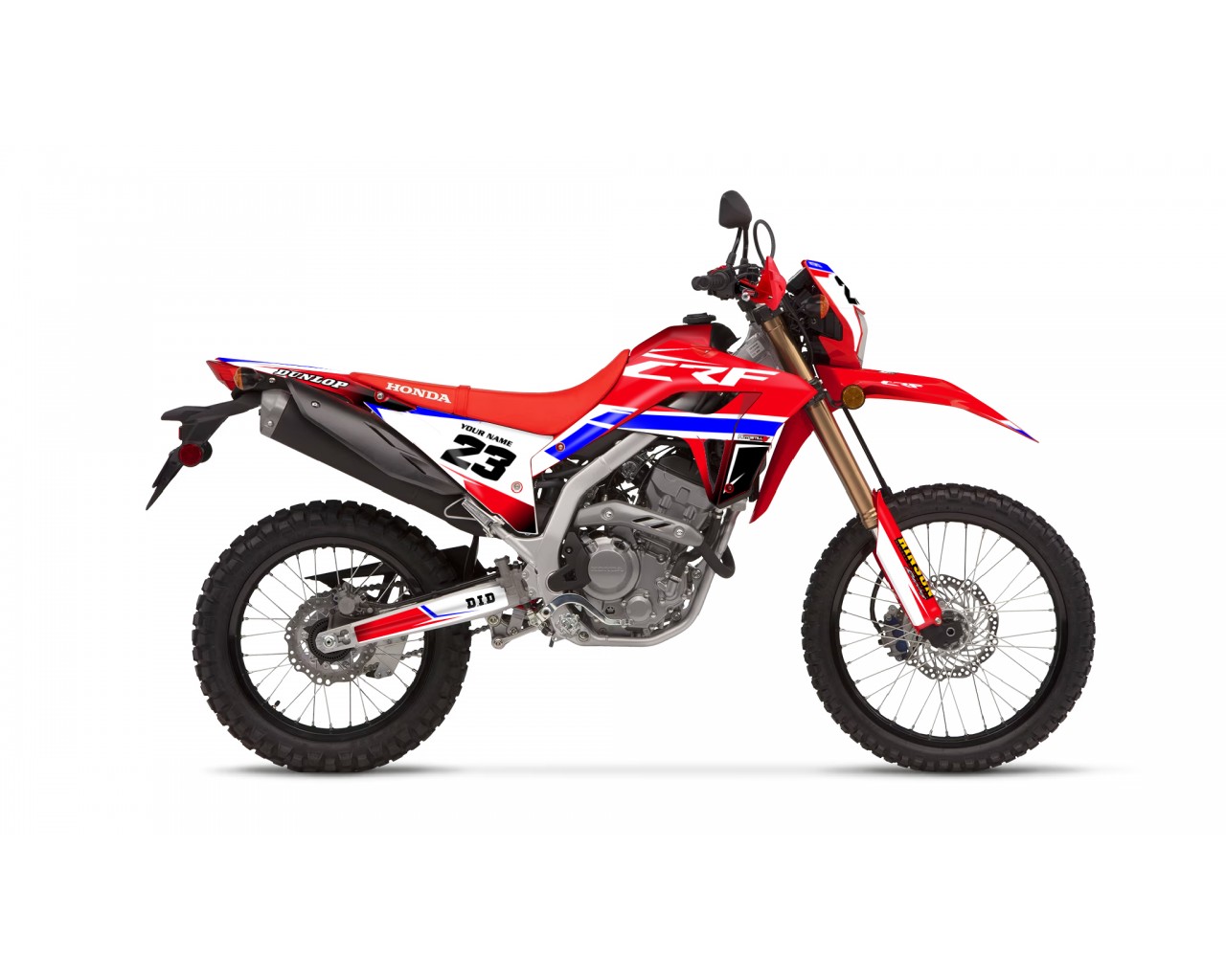 HONDA CRF 250L - 300L GRAPHIC SET DECAL KIT