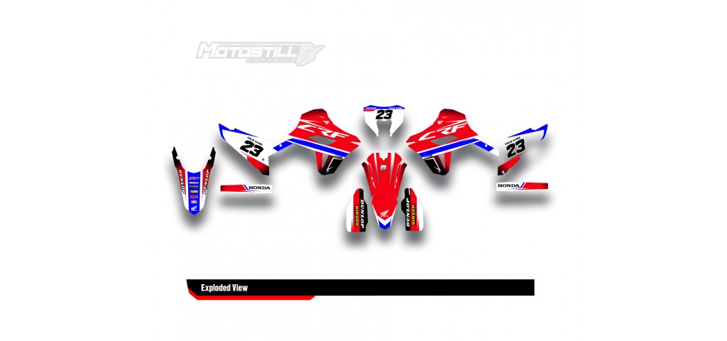 HONDA CRF 250L - 300L GRAPHIC SET DECAL KIT
