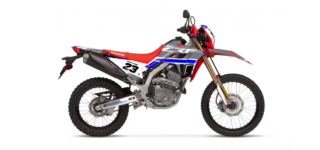 HONDA CRF 250L - 300L GRAPHIC SET DECAL KIT