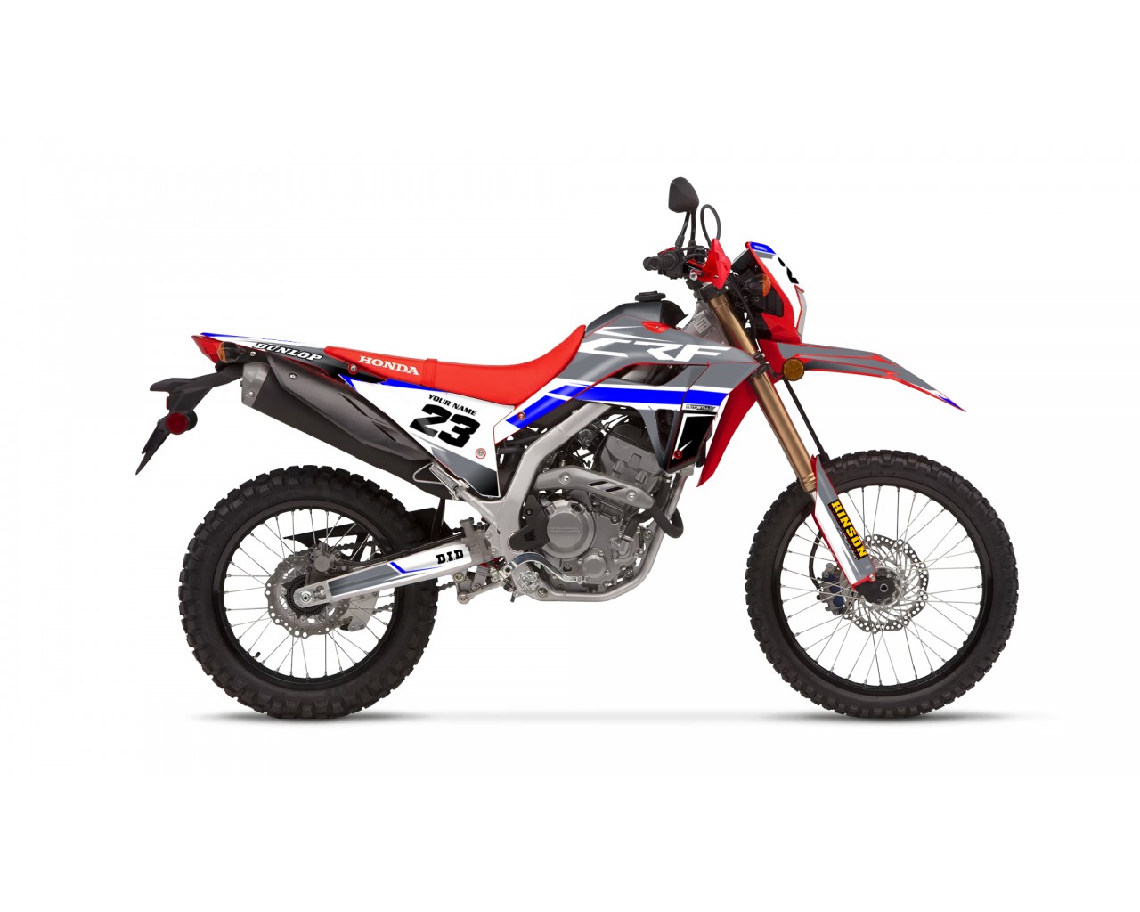 HONDA CRF 250L - 300L GRAPHIC SET DECAL KIT