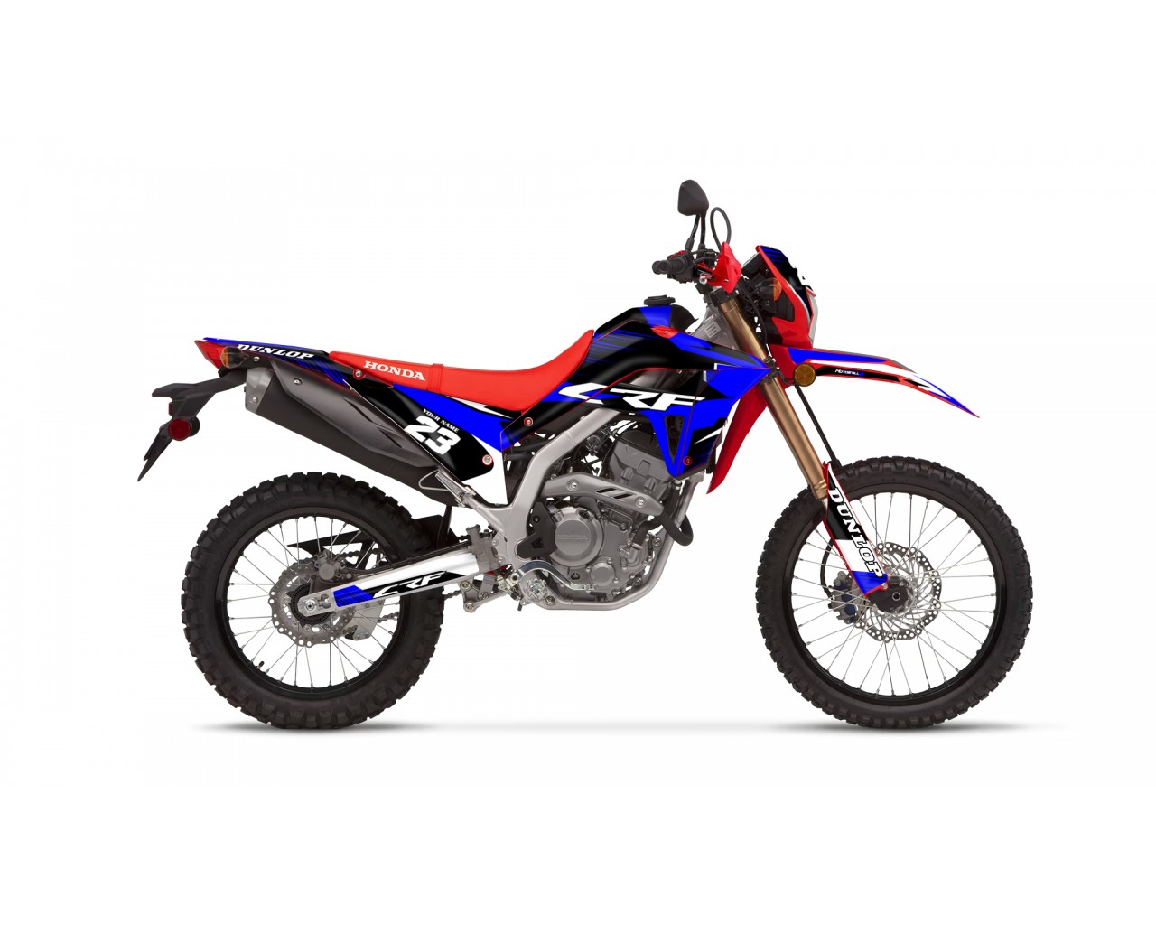 HONDA CRF 250L - 300L GRAPHIC SET DECAL KIT