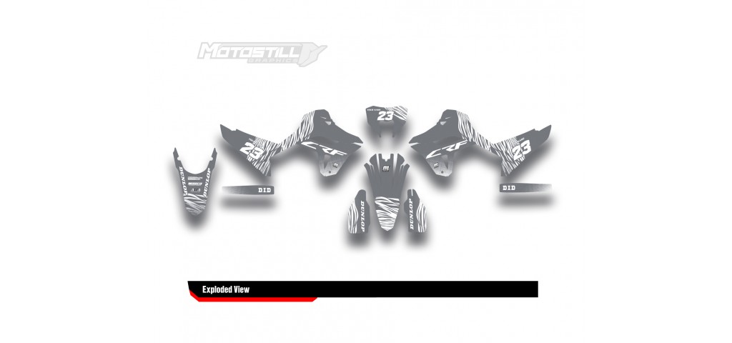 HONDA CRF 250L - 300L GRAPHIC SET DECAL KIT