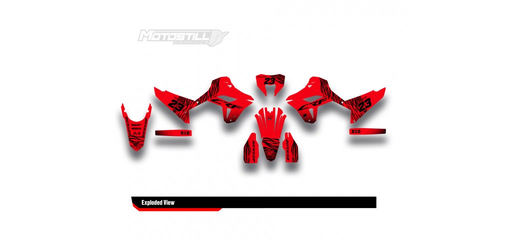 HONDA CRF 250L - 300L GRAPHIC SET DECAL KIT