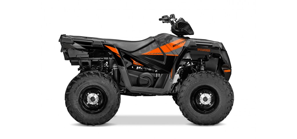 POLARIS SPORTSMAN 570 GRAPHIC STICKER SET - DECAL KIT