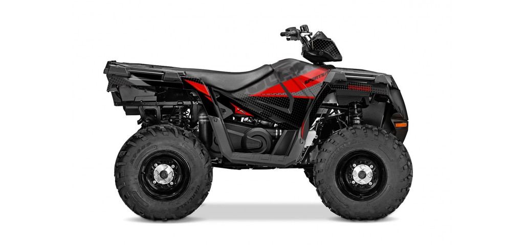 POLARIS SPORTSMAN 570 GRAPHIC STICKER SET - DECAL KIT