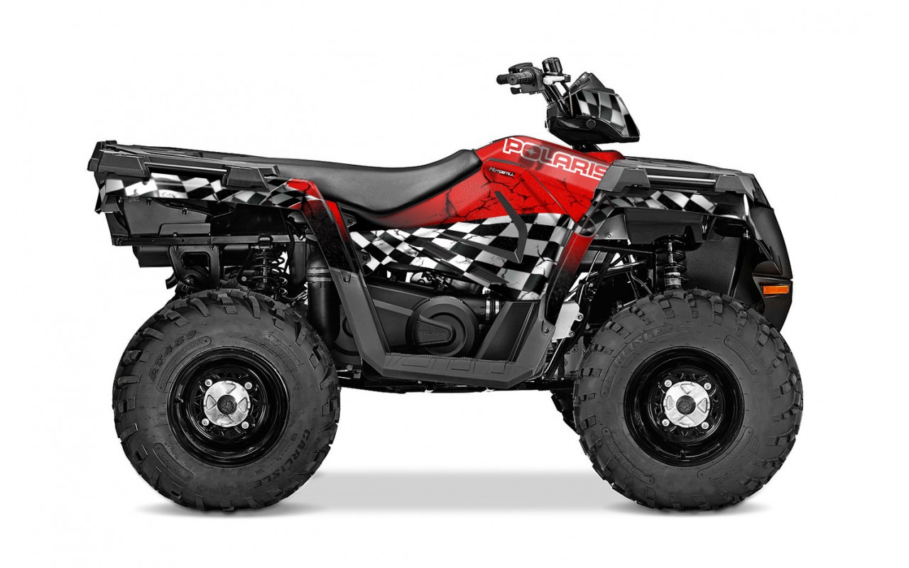 POLARIS SPORTSMAN 570 GRAPHIC STICKER SET - DECAL KIT