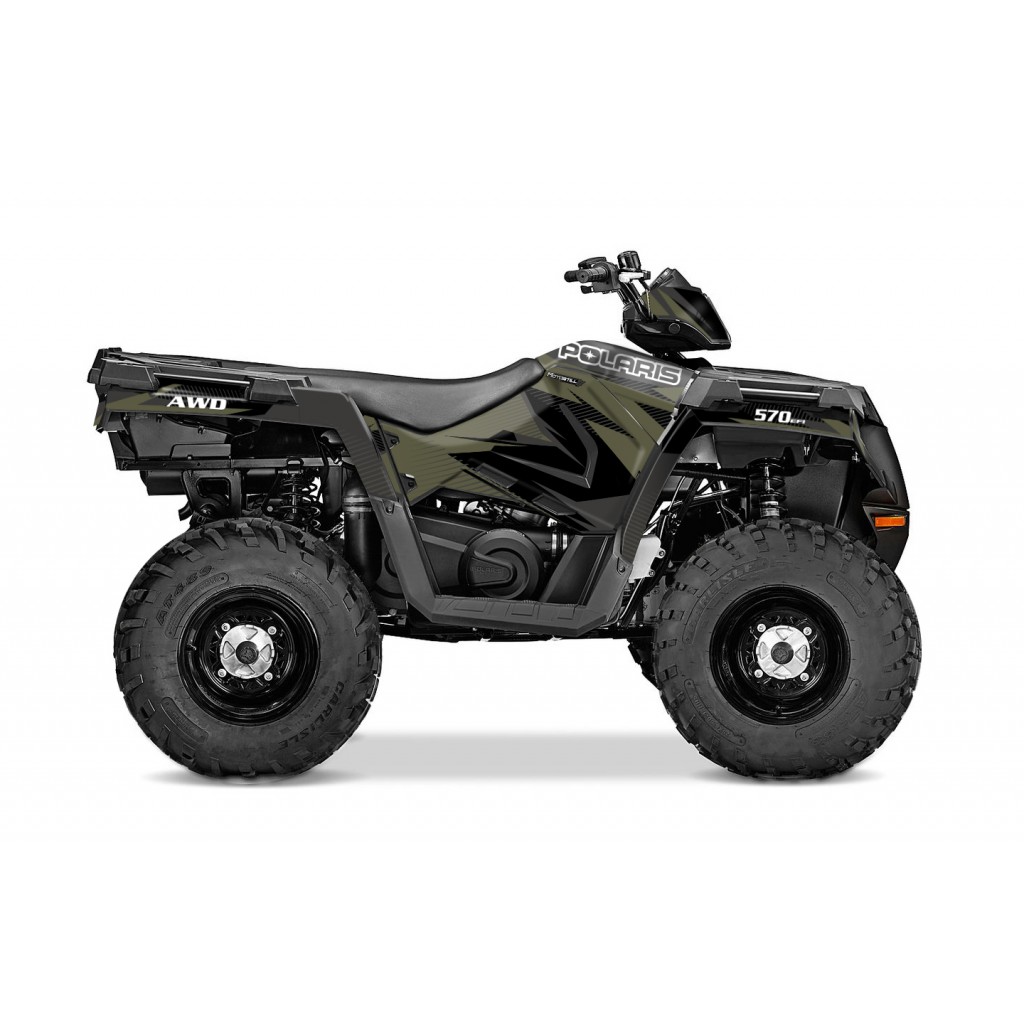 POLARIS SPORTSMAN 570 GRAPHIC STICKER SET - DECAL KIT