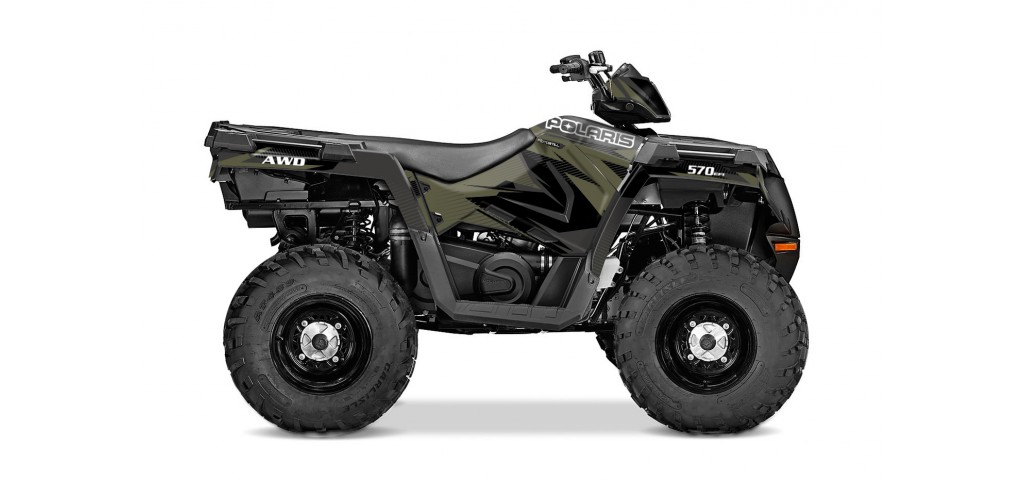 POLARIS SPORTSMAN 570 GRAPHIC STICKER SET - DECAL KIT