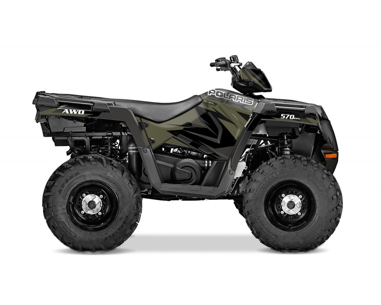 POLARIS SPORTSMAN 570 GRAPHIC STICKER SET - DECAL KIT