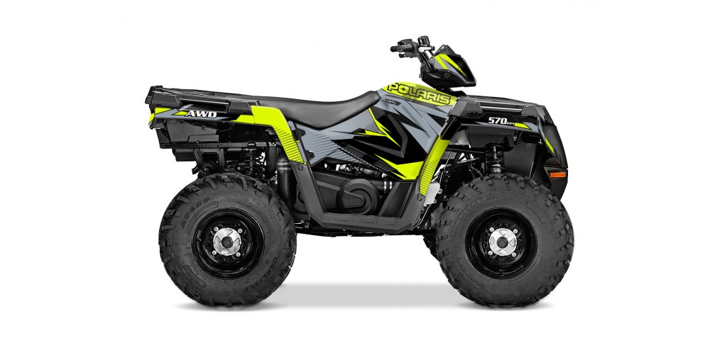 POLARIS SPORTSMAN 570 GRAPHIC STICKER SET - DECAL KIT