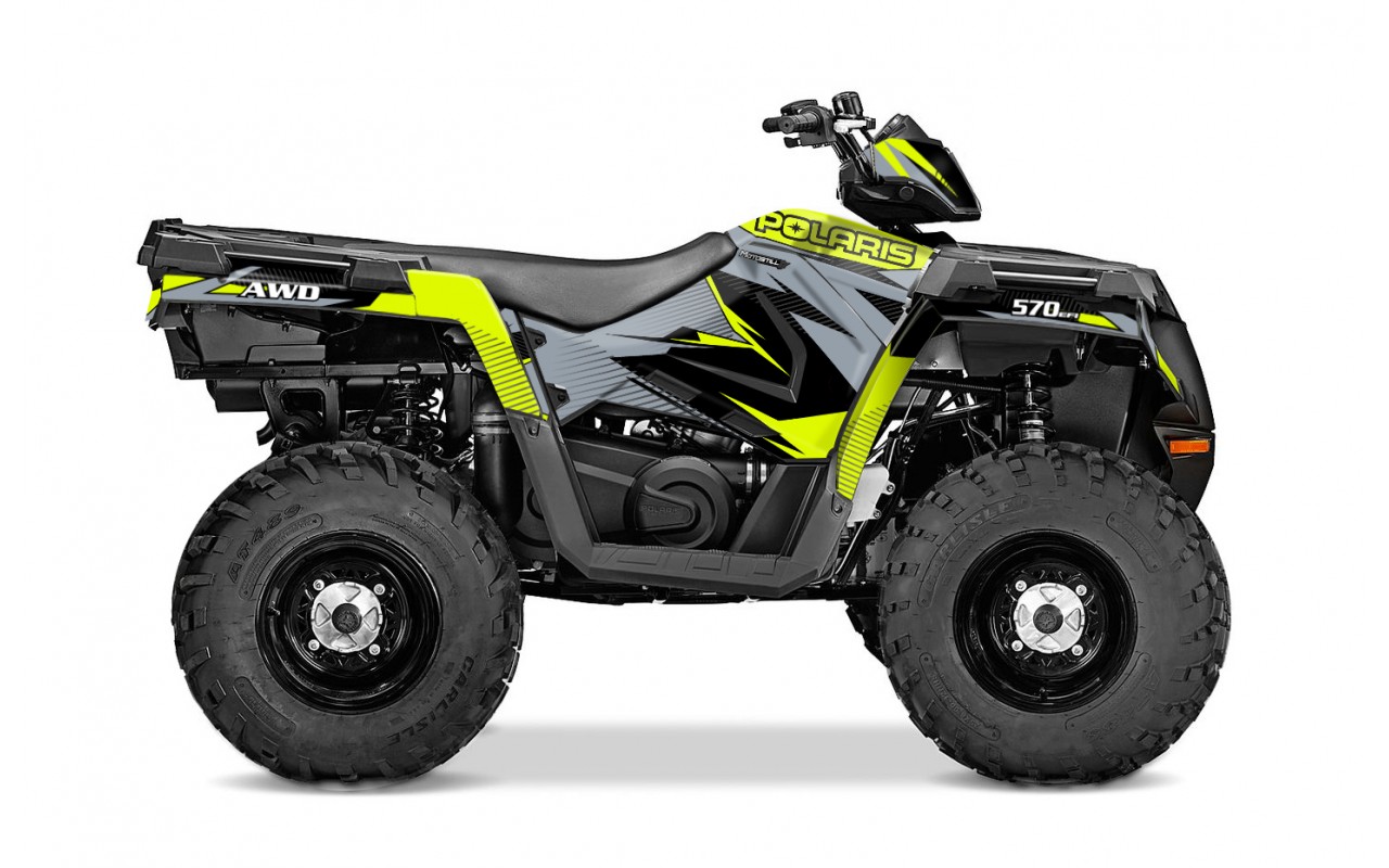POLARIS SPORTSMAN 570 GRAPHIC STICKER SET - DECAL KIT